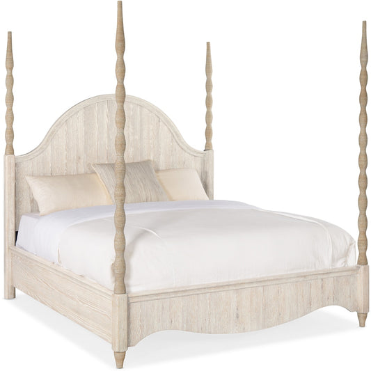 Hooker Furniture Bedroom Serenity Jetty King Poster Bed