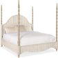 Hooker Furniture Bedroom Serenity Jetty King Poster Bed