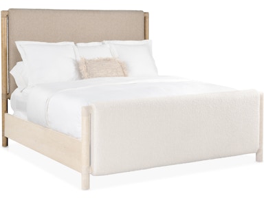Hooker Furniture Bedroom Retreat King Upholstered Panel Bed