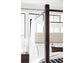 Hooker Furniture Bedroom Retreat Pole Rattan Cal King Upholstered Poster Bed w/Canopy