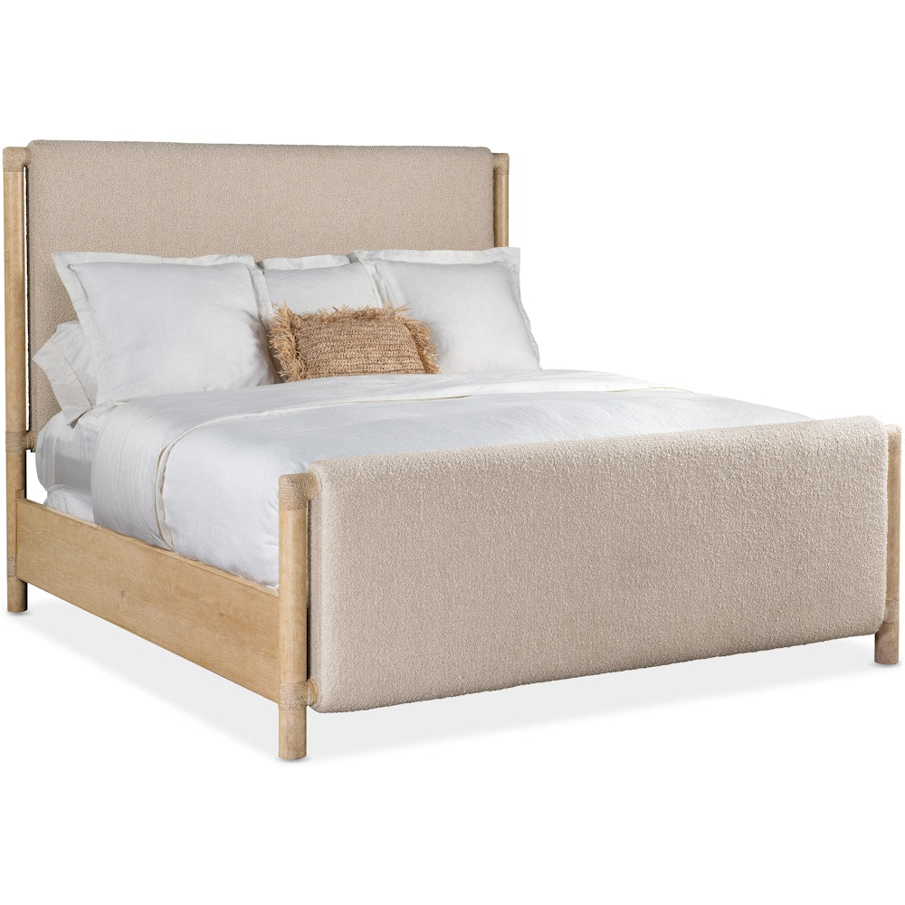 Hooker Furniture Bedroom Retreat King Upholstered Panel Bed