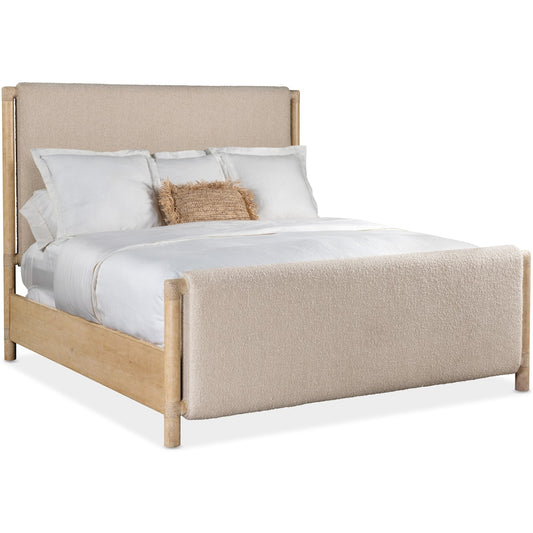 Hooker Furniture Bedroom Retreat King Upholstered Panel Bed