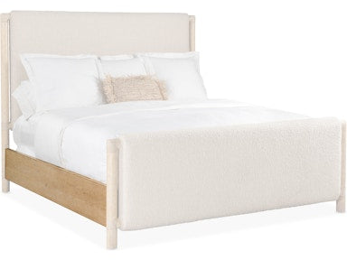 Hooker Furniture Bedroom Retreat King Upholstered Panel Bed