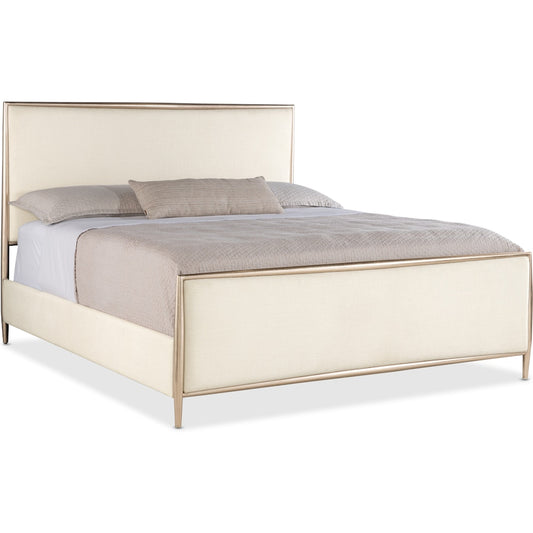 Hooker Furniture Bedroom Westwood Queen Upholstered Metal Bed