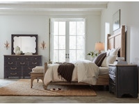 Hooker Furniture Bedroom Americana Queen Panel Bed