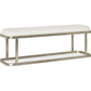 Hooker Furniture Bedroom Linville Falls River Branch Upholstered Bench