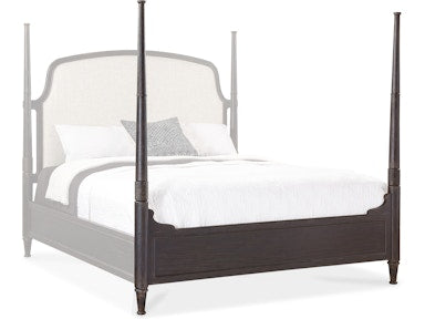 Hooker Furniture Bedroom Americana Queen Upholstered Poster Bed