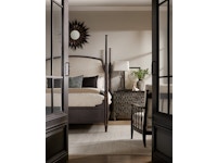 Hooker Furniture Bedroom Americana California King Upholstered Poster Bed