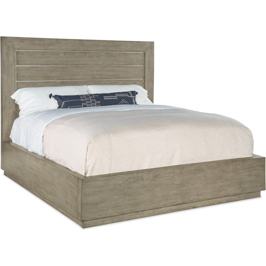 Hooker Furniture Bedroom Linville Falls Mill Ridge King Panel Bed