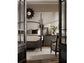 Hooker Furniture Bedroom Americana King Upholstered Poster Bed