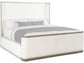 Hooker Furniture Bedroom Linville Falls Boones Queen Upholstered Shelter Bed