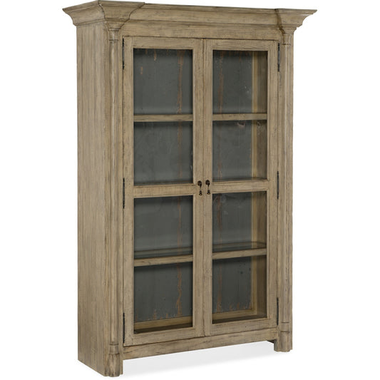 Hooker Furniture Casual Dining Ciao Bella Display Cabinet- Natural
