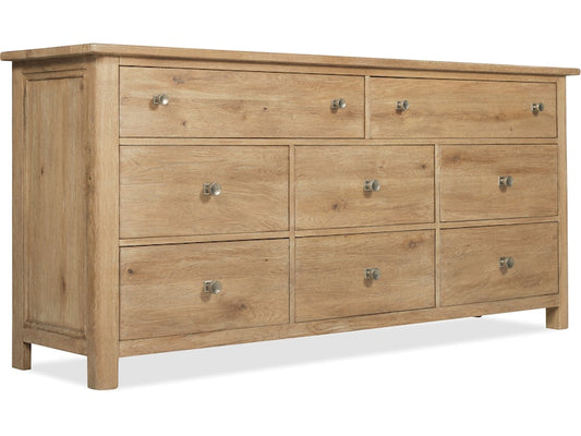 Hooker Furniture Bedroom Driftwood Eight-Drawer Dresser