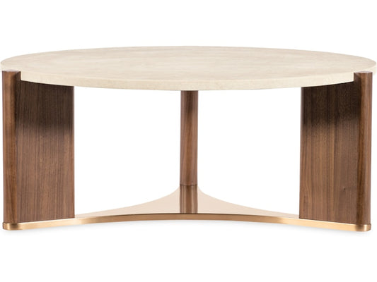 Hooker Furniture Living Room Eleana Round Cocktail Table