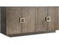 Hooker Furniture Home Entertainment Melange Asher Four Door Entertainment Credenza