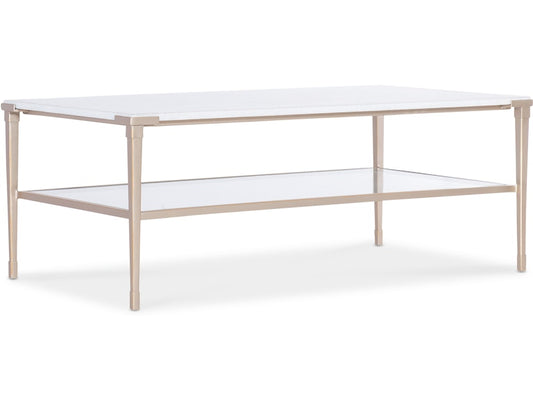 Hooker Furniture Living Room Melange Jen Cocktail Table