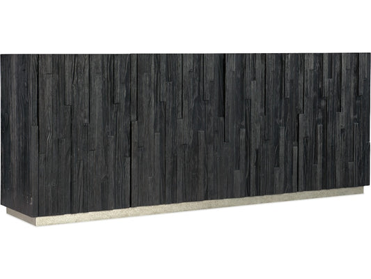 Hooker Furniture Home Entertainment Chapman Shou Sugi Ban Entertainment Console
