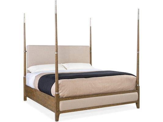 Hooker Furniture Bedroom Chapman Queen Four Poster Bed