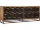 Hooker Furniture Home Entertainment Swirl Door Entertainment Console