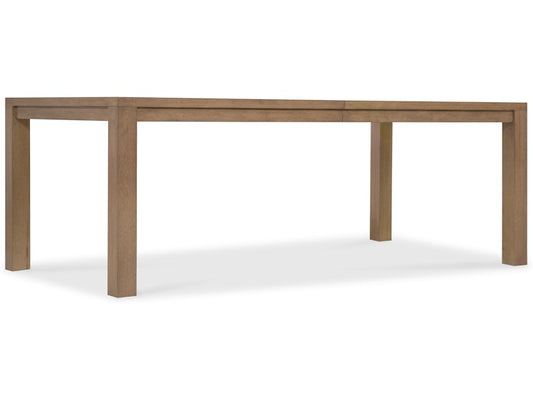 Hooker Furniture Casual Dining Sonnet Rectangle Dining Table with One 18-inch Leaf