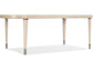 Hooker Furniture Casual Dining Nouveau Chic Rectangle Dining Table w/1-22in Leaf
