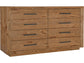 Hooker Furniture Bedroom Big Sky Eight Drawer Dresser