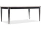 Hooker Furniture Casual Dining Charleston Rectangle Leg Dining Table w-2-22in leaves