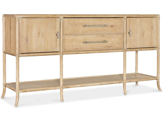 Hooker Furniture Casual Dining Retreat Pole Rattan Sideboard