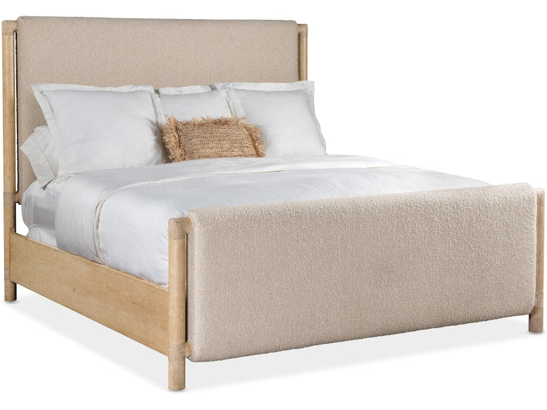 Hooker Furniture Bedroom Retreat Queen Upholstered Panel Bed