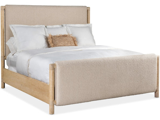 Hooker Furniture Bedroom Retreat Queen Upholstered Panel Bed