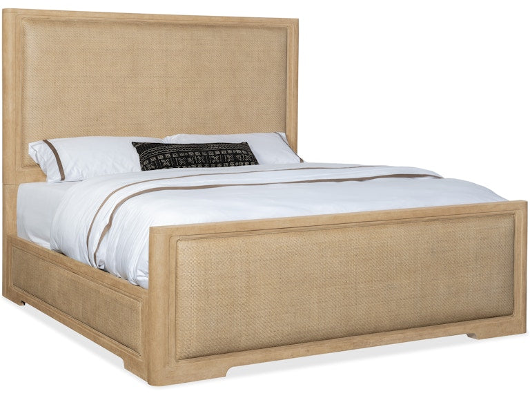 Hooker Furniture Bedroom Retreat King Cane Panel Bed