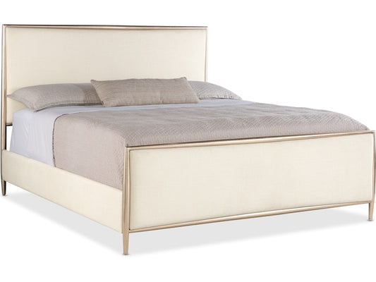 Hooker Furniture Bedroom Westwood California King Upholstered Metal Bed