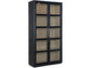 Hooker Furniture Casual Dining Linville Falls Shou Sugi Ban Curio Cabinet