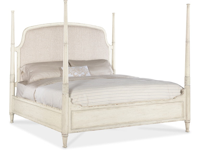Hooker Furniture Bedroom Americana Queen Upholstered Poster Bed