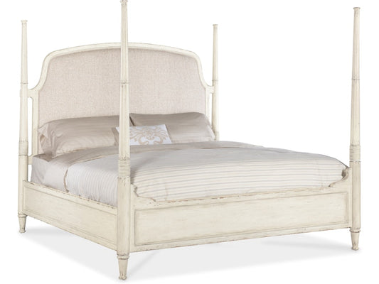 Hooker Furniture Bedroom Americana Queen Upholstered Poster Bed