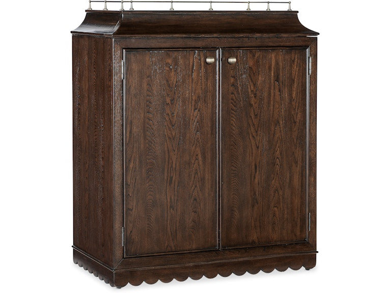 Hooker Furniture Casual Dining Commerce and Market Dukes Bar Cabinet