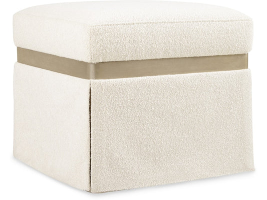 Hooker Furniture Living Room Melange Dream Weaver Pouf