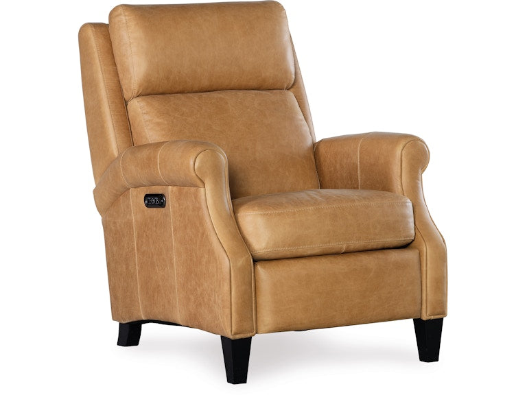 Hooker Furniture Living Room Hurley Power Recliner w/Power Headrest