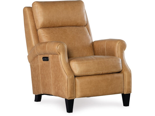 Hooker Furniture Living Room Hurley Power Recliner w/Power Headrest