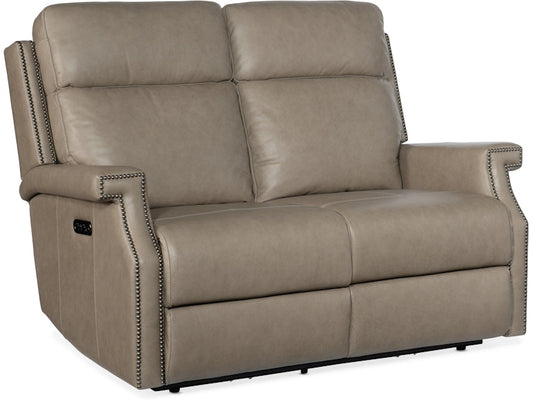Hooker Furniture Living Room Vaughn Zero Gravity Loveseat with Power Headrest