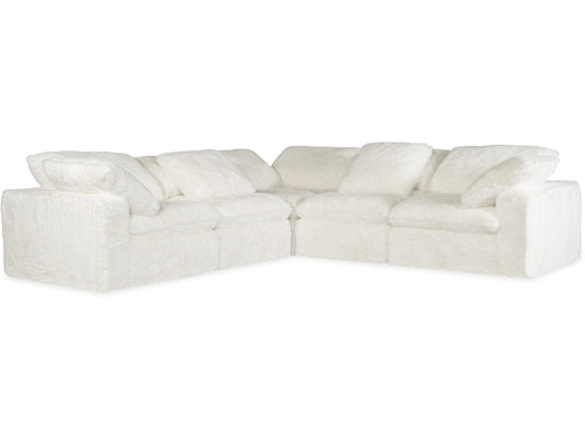 Hooker Furniture Living Room Barefoot 5-Seat Sectional