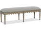 Hooker Furniture Bedroom Boheme Madera Bed Bench