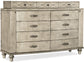 Hooker Furniture Bedroom Sanctuary Diamont Dresser