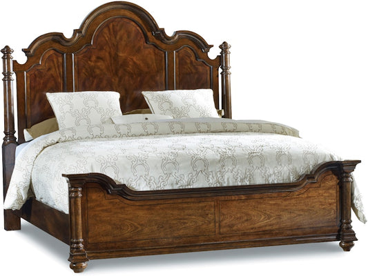 Hooker Furniture Bedroom Leesburg King Poster Bed