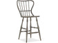 Hooker Furniture Casual Dining Ciao Bella Spindle Back Bar Stool-Speckled Gray