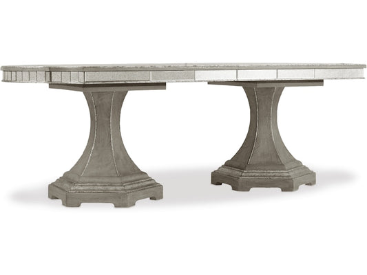 Hooker Furniture Casual Dining Sanctuary Rectangle Dining Table w/2-20in leaves