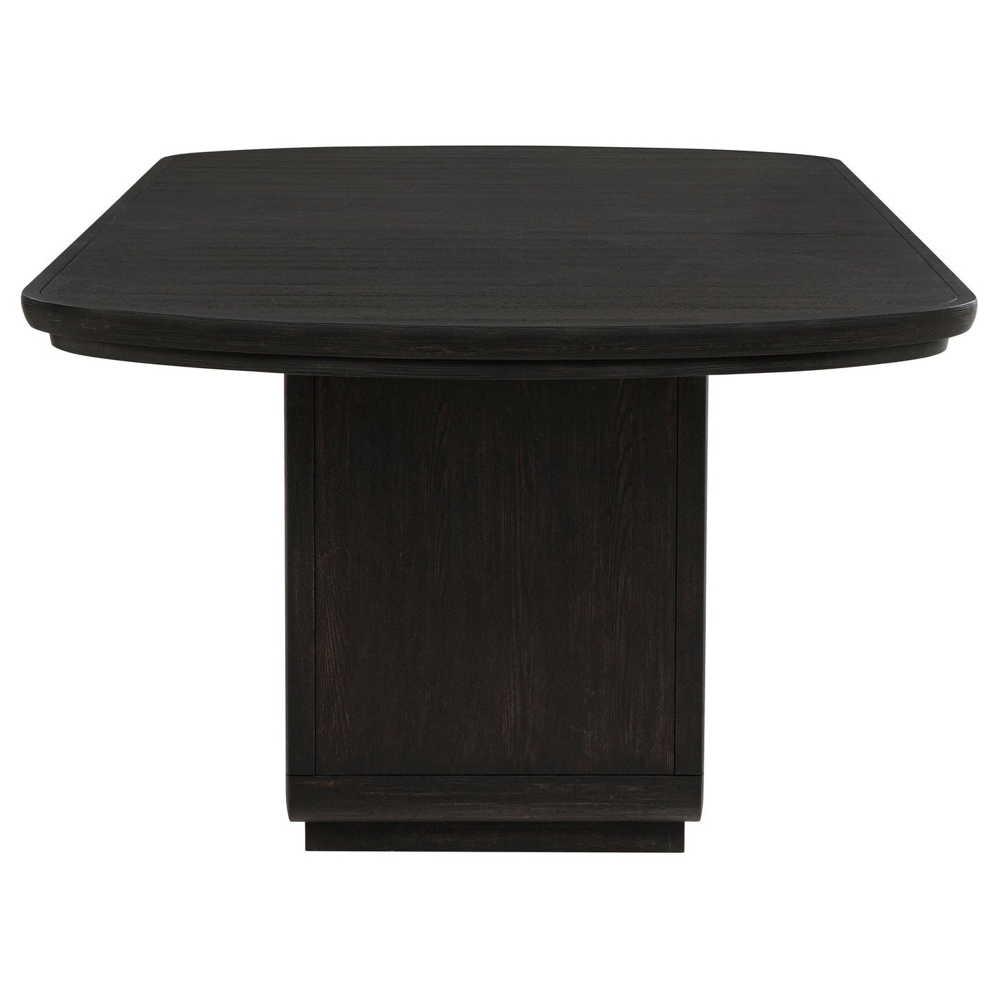 Leandro 78-inch Extension Dining Room Table Burnished Black