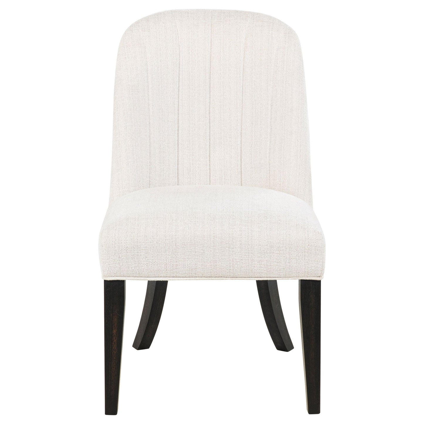 Leandro Upholstered Dining Side Chair Cream (Set of 2)