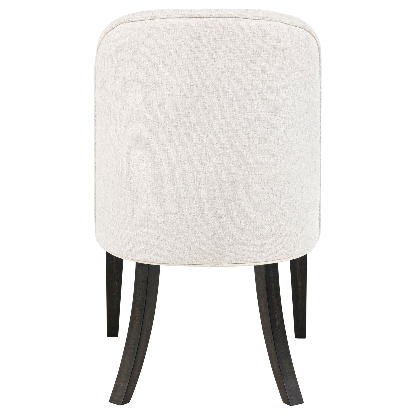 Leandro Upholstered Dining Side Chair Cream (Set of 2)
