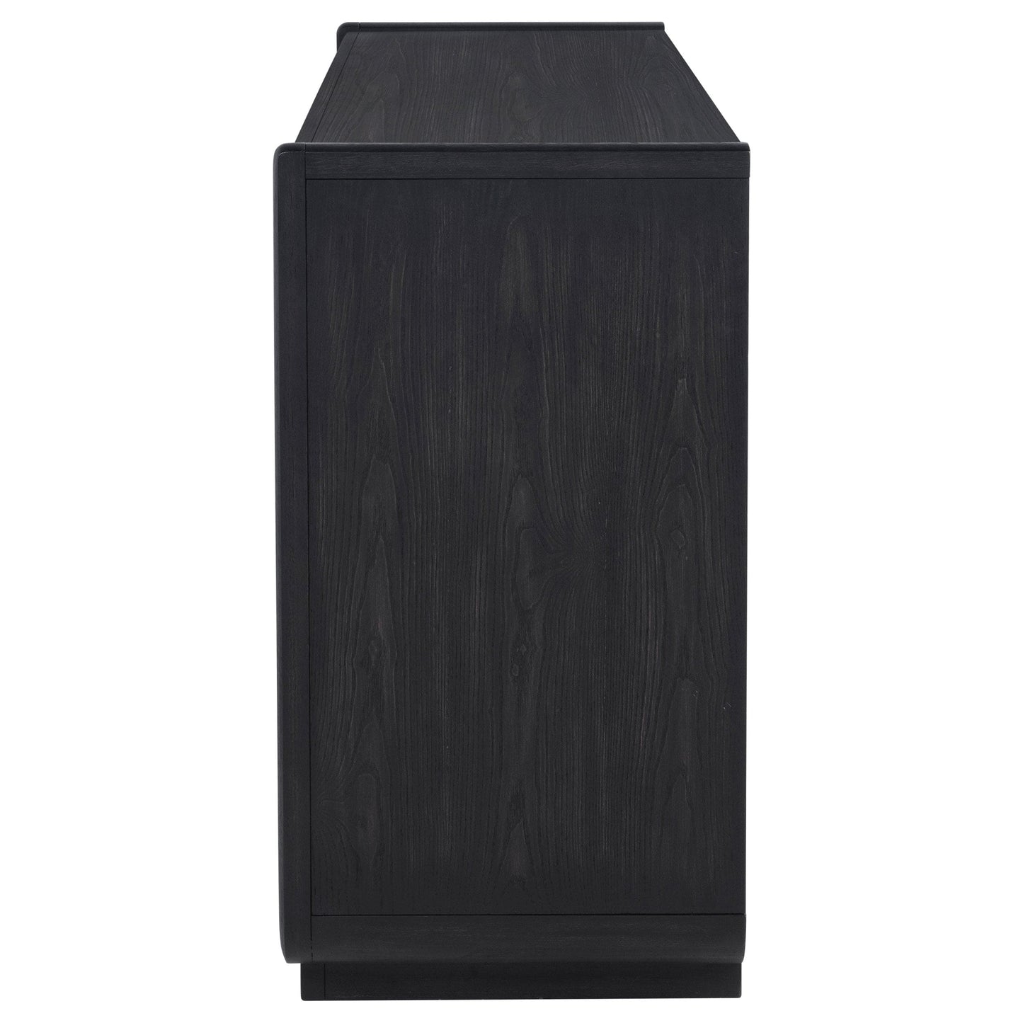 Leandro 2-drawer Dining Sideboard Server Burnished Black